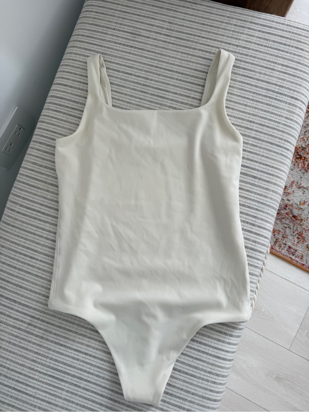 Athleta Classic Cream Women’s Bodysuit